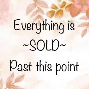 Sold Past This Point 💗